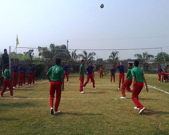 shemford sports image with students